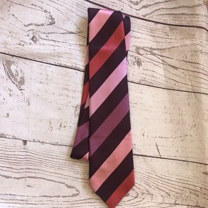BCBG Pink silk tie